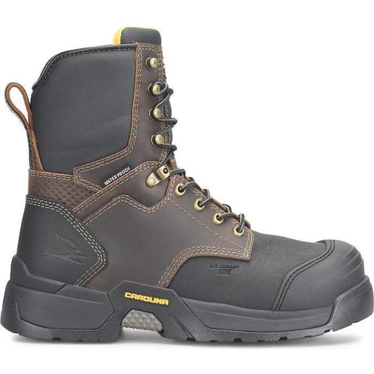 Carolina Men's Barrett 8" Comp Toe Waterproof Work Boot - Brown - CA5601 - Overlook Boots