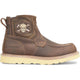 Carolina Men's Flatiron Ez 6" Soft Toe Slip Resist Work Boot - Brown - CA7046 8.0 / Medium / Brown - Overlook Boots