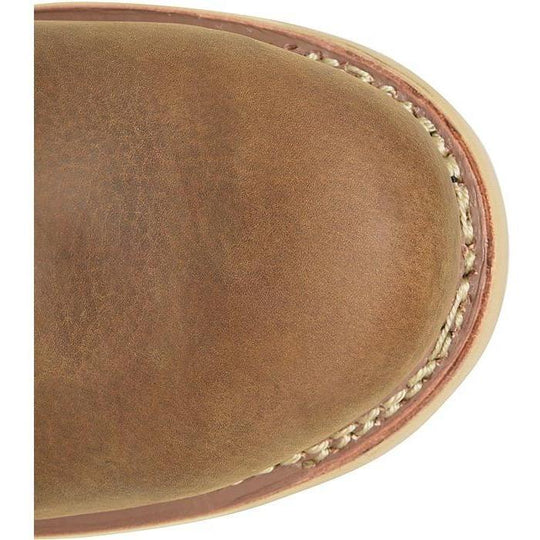 Carolina Men's Staple Gun 8" Comp Toe Waterproof Work Boot- Brown- CA7574 - Overlook Boots