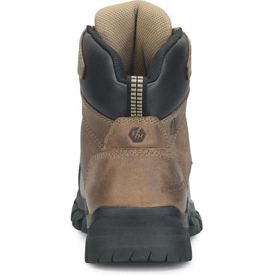 Carolina Men's Gruntz 6" Aluminum Toe Waterproof Work Boot- Brown- CA3604 - Overlook Boots