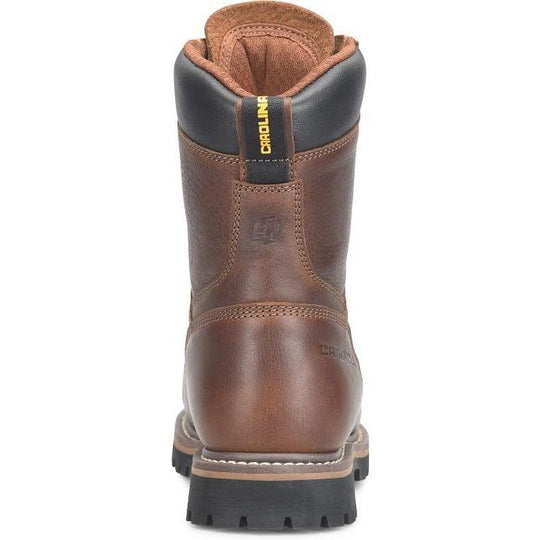 Carolina Men's Grind 8" Comp Toe Waterproof Work Boot - Brown - CA8580 - Overlook Boots