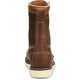 Carolina Men's Domestic 8" Soft Toe Moc Toe Work Boot- Brown- CA8012  - Overlook Boots