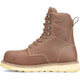 Carolina Men's Gruntz 8" Comp Toe Waterproof Work Boot - Brown - CA3603 - Overlook Boots