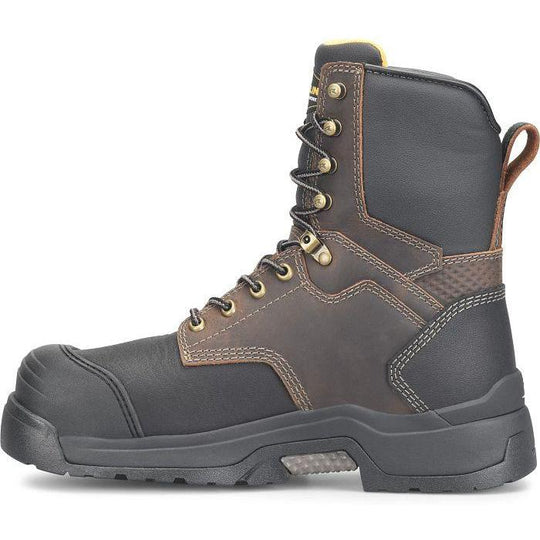 Carolina Men's Barrett 8" Comp Toe Waterproof Work Boot - Brown - CA5601 - Overlook Boots