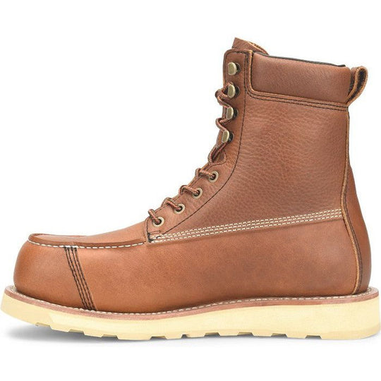Carolina Men’s Staple Gun 8” Carbon Composite Toe Waterproof Work Boot – Tan (CA7571) - Overlook Boots