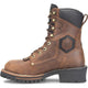 Carolina Men's Pitstop 8" Carbon Comp Toe Waterproof Work Boot - Brown - CA8544 - Overlook Boots