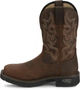 Justin Men's Rigman 11" Waterproof Composite Toe Work Boot - Brown - CR4019 - Overlook Boots