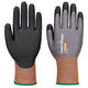 Portwest CT Cut C21 Nitrile Glove A3 - Gray/Black - 12 Pack - CT21 XS - Overlook Boots