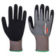Portwest CT Cut D18 Nitrile Glove A4 - Gray/Black - 12 Pack - CT45 XS - Overlook Boots