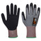 Portwest CT Cut E15 Nitrile Glove A5 - Gray/Black - 12 Pack - CT65 X-Small / Grey - Overlook Boots