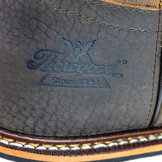 Thorogood American Heritage Bota Vaquera de Trabajo para Hombre, 11 Pulgadas, Punta de Acero, Sin Agujetas, Hecha en EE. UU. - Crazyhorse - 804-4331 - Imagen 3