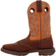 Durango Men's Rebel 11" Soft Toe Saddle Up Western Classic Boot- Brown- DB4442  - Overlook Boots