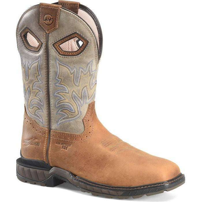 Double H Men's Oatman 11" Composite Waterproof Western Work Boot -Brown- DH5430 - Overlook Boots