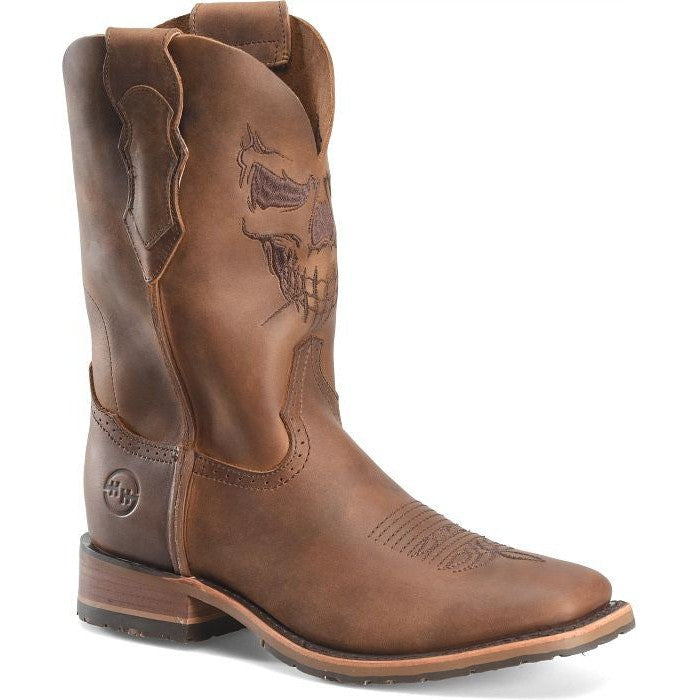Double H Men's Stockman 11" Wide Western Work Boot -Brown- DH7034  - Overlook Boots