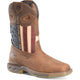 Phantom Rider Women's Fortress 10" Composite Toe Western Roper Work Boot Brown - PH5014 6 / Medium / Brown - Overlook Boots