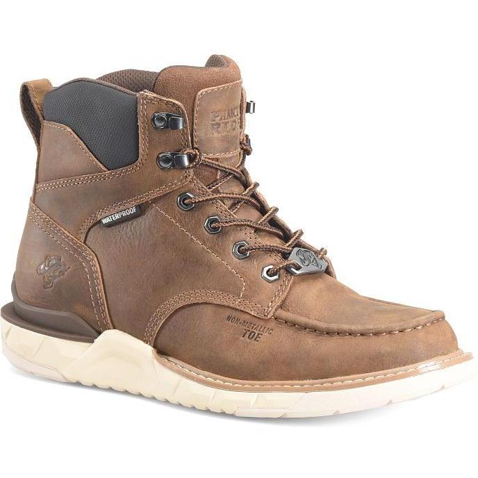 Phantom Rider Men's RedDick 6" Comp Toe WP Work Boot - Brown - PH5037 7.5 / Medium / Brown - Overlook Boots