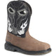 Phantom Rider Men's Fume 11" Comp Toe Waterproof Western Work Boot- Black- PH5054 7.5 / Medium / Black - Overlook Boots