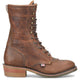 Double H Men's Lewis 9" U Toe Packer Western Work Boot - Brown - DH3706 - Overlook Boots