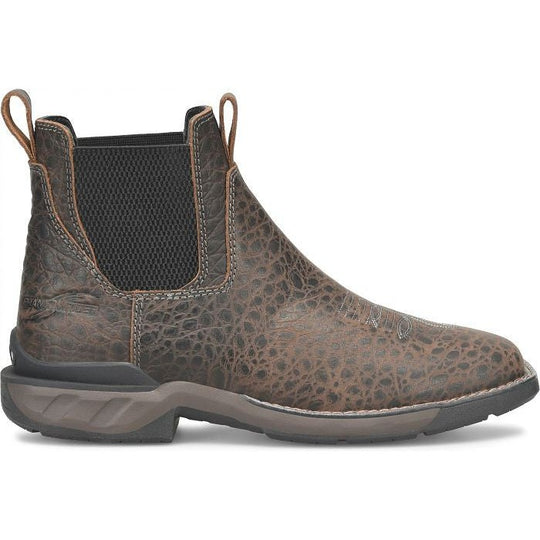Double H Men's Phantom Rider Crestone 6" Romeo Work Boot -Brown- PH5008 7.5 / Medium / Dark Brown - Overlook Boots
