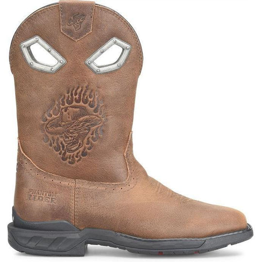 Phantom Rider Men's Delve 11" Soft Toe Western Work Boot - Brown - PH5034 - Overlook Boots