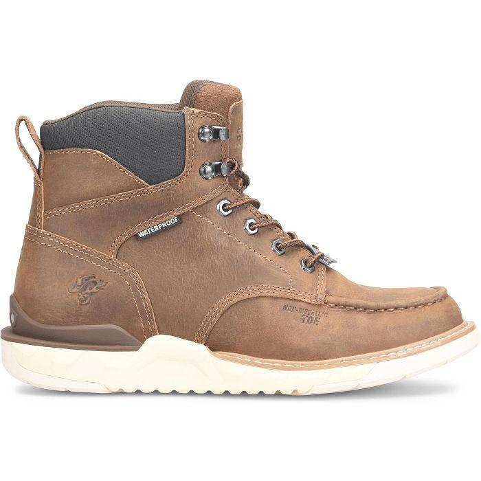 Phantom Rider Men's RedDick 6" Comp Toe WP Work Boot- Brown- PH5037 - Overlook Boots