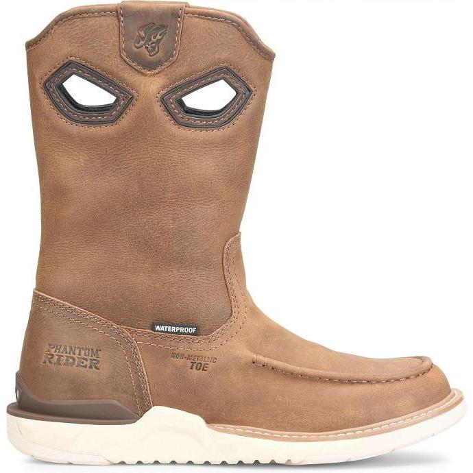 Phantom Rider Men's Dalton 11" Comp Toe Waterproof Western Work Boot - Tan - PH5039 - Overlook Boots