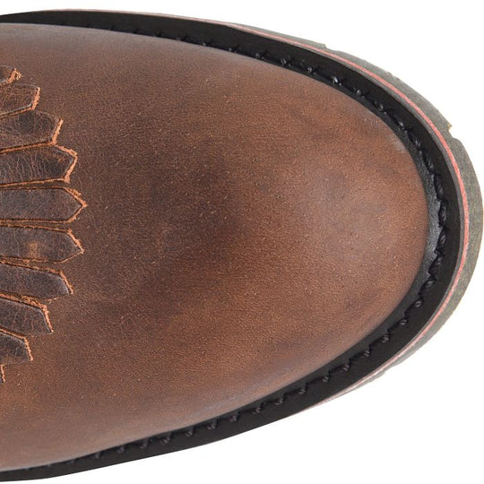 Double H Men's Lewis 9" U Toe Packer Western Work Boot - Brown - DH3706 - Overlook Boots