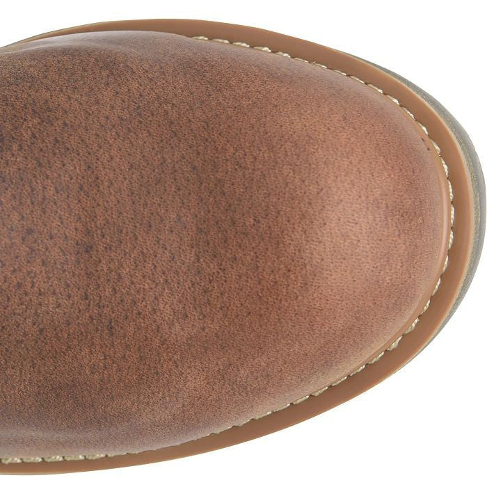 Double H Men's Boss 10" Alloy Toe Waterproof Wellington Work Boot -Brown- DH4156 - Overlook Boots