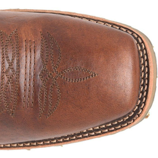 Double H Men's Feller 11" Square Toe Western Work Boot -Brown- DH4653  - Overlook Boots