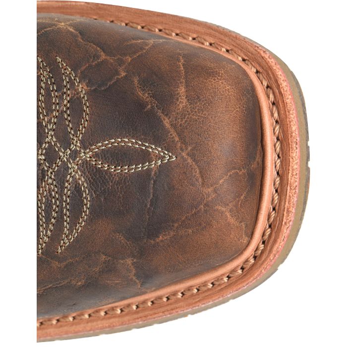 Double H Men's Baker 11" USA Made Square Toe Western Work Boot - Brown - DH4671 - Overlook Boots