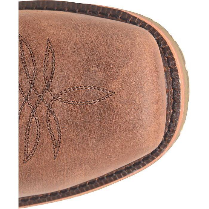 Double H Men's Clark 11" Steel Toe Western Work Boot- Brown- DH4675 - Overlook Boots