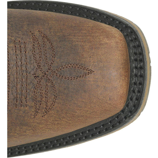 Double H Men's Laidlaw 11" Square Toe Western Work Boot- Brown- DH4678 - Overlook Boots