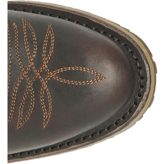 Double H Women's Jane 9" Roper Western Work Boot- Brown- DH5318 - Overlook Boots