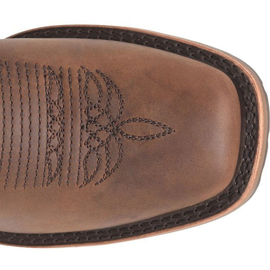 Double H Men's Stockman 11" Wide Western Work Boot -Brown- DH7034  - Overlook Boots