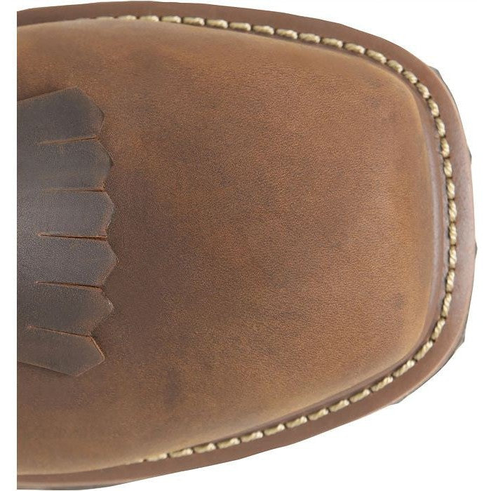 Double H Men's Dailor 8" Wide Square Composite Toe Western Work Boot Brown - PH5012 - Overlook Boots