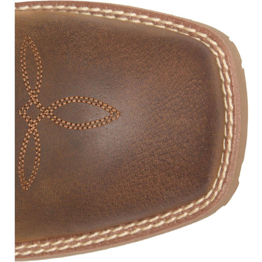 Phantom Rider Men's Requiem 11" Square Toe Western Work Boot- Tan- PH5060 - Overlook Boots