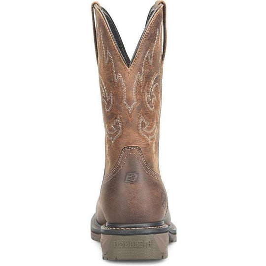 Double H Men's Drayton 11" Comp Toe Waterproof Western Work Boot - Brown - DH4164 - Overlook Boots