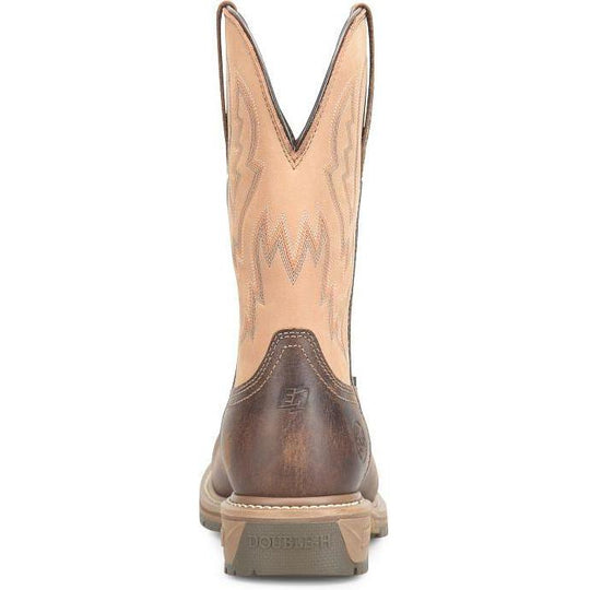 Double H Men's Athens 11" Comp Toe WP Western Work Boot - Brown - DH4165 - Overlook Boots