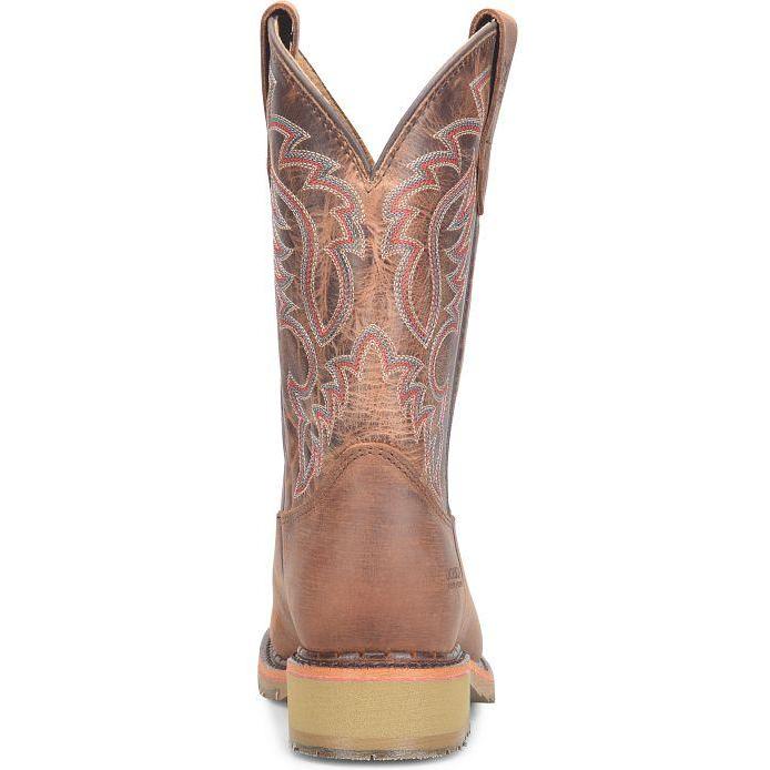 Double H Men's Clark 11" Steel Toe Western Work Boot- Brown- DH4675 - Overlook Boots