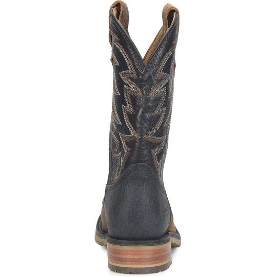 Double H Men's Laidlaw 11" Square Toe Western Work Boot- Brown- DH4678 - Overlook Boots