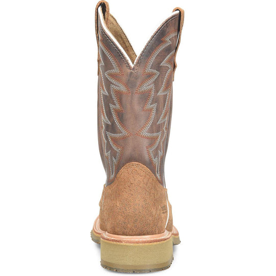 Double H Men's Maxwell 11" Steel Toe Western Work Boot- Brown- DH4683 - Overlook Boots