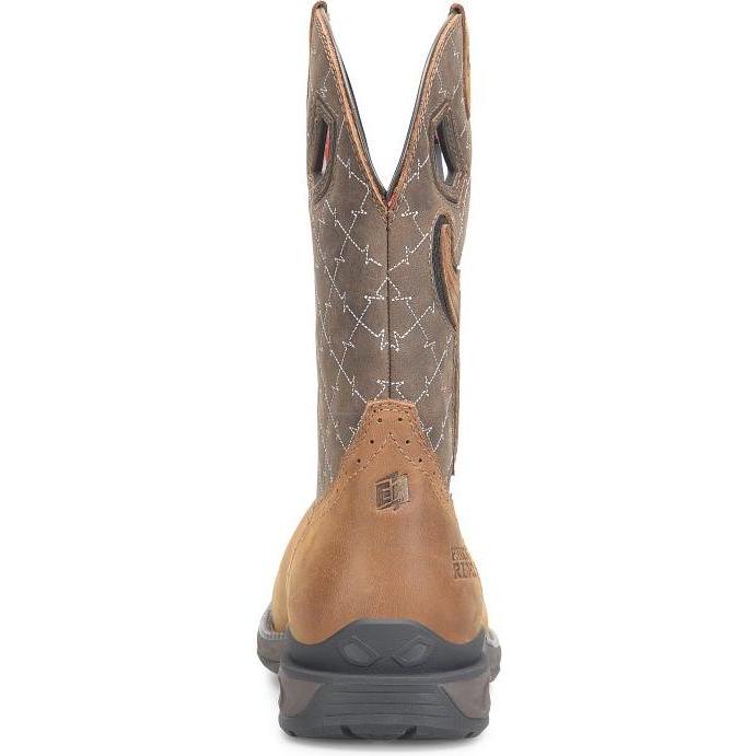 Phantom Rider Men's Biggs 11" Comp Toe WP Roper Work Boot- Brown- PH5033 - Overlook Boots