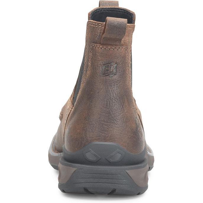 Phantom Rider Men's Whitty 6" Moc Toe Chelsea Work Boot - Brown - PH5036 - Overlook Boots