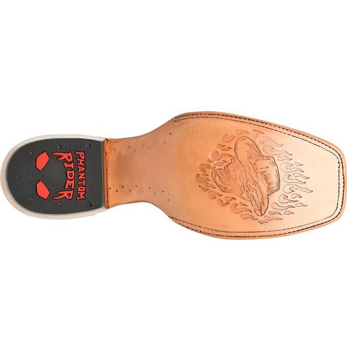 Phantom Rider Men's Deeprose 13" Square Toe Western Boot- Brown- PH5045 - Overlook Boots