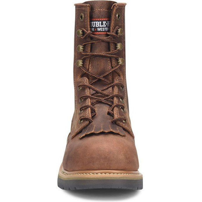 Double H Men's Judge Dice 8" Alloy Toe Lacer Work Boot -Brown- DH4155  - Overlook Boots