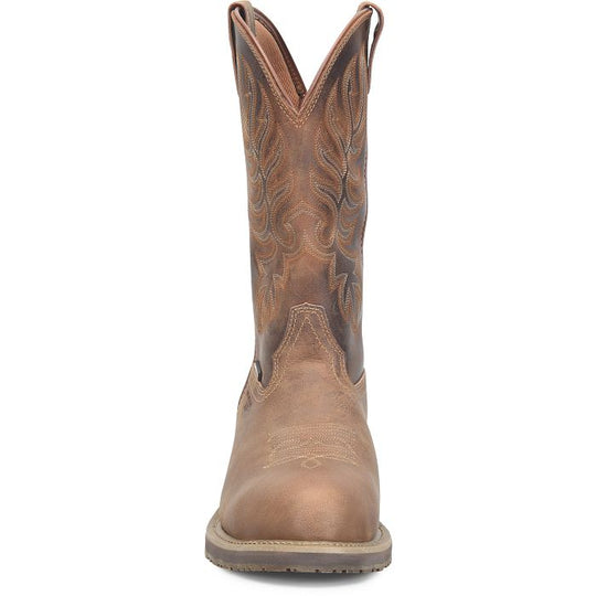 Double H Men's Garza 12" Composite Toe Waterproof Western Work Boot - Brown - DH4159 - Overlook Boots