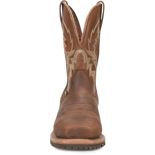 Double H Men's Carson 10" Comp Toe Waterproof Western Work Boot - Brown - DH4161 - Overlook Boots