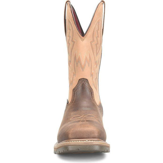 Double H Men's Athens 11" Comp Toe WP Western Work Boot - Brown - DH4165 - Overlook Boots