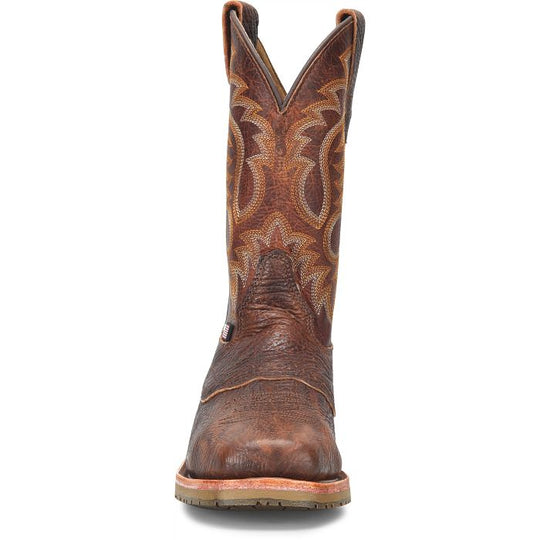 Double H Men's Bridger 11" Steel Toe Western Work Boot - Brown - DH4670 - Overlook Boots