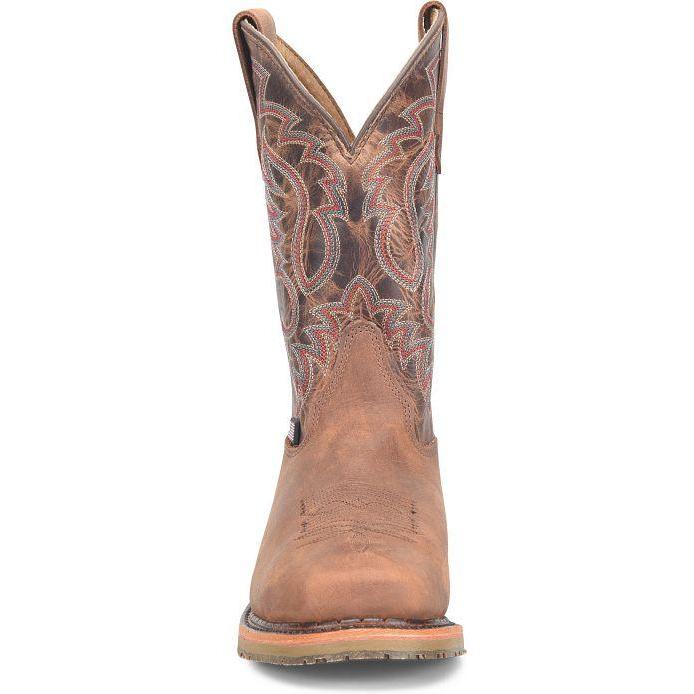 Double H Men's Clark 11" Steel Toe Western Work Boot- Brown- DH4675 - Overlook Boots